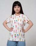Aero Short Sleeve T-Shirt Top Ice Cream