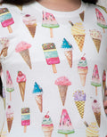 Aero Short Sleeve T-Shirt Top Ice Cream