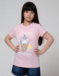 Aero Short Sleeve T-Shirt Top Ice Cream Unicorn
