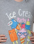 Aero Short Sleeve T-Shirt Top Ice Cream Party