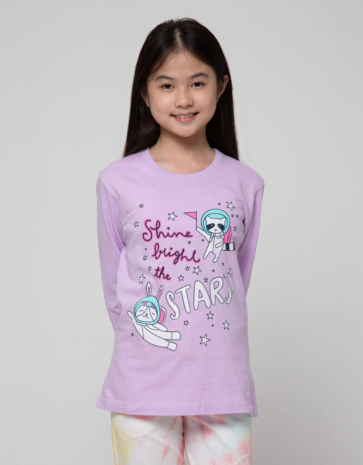 Aero Long Sleeve T-Shirt Basic Top Shine Bright