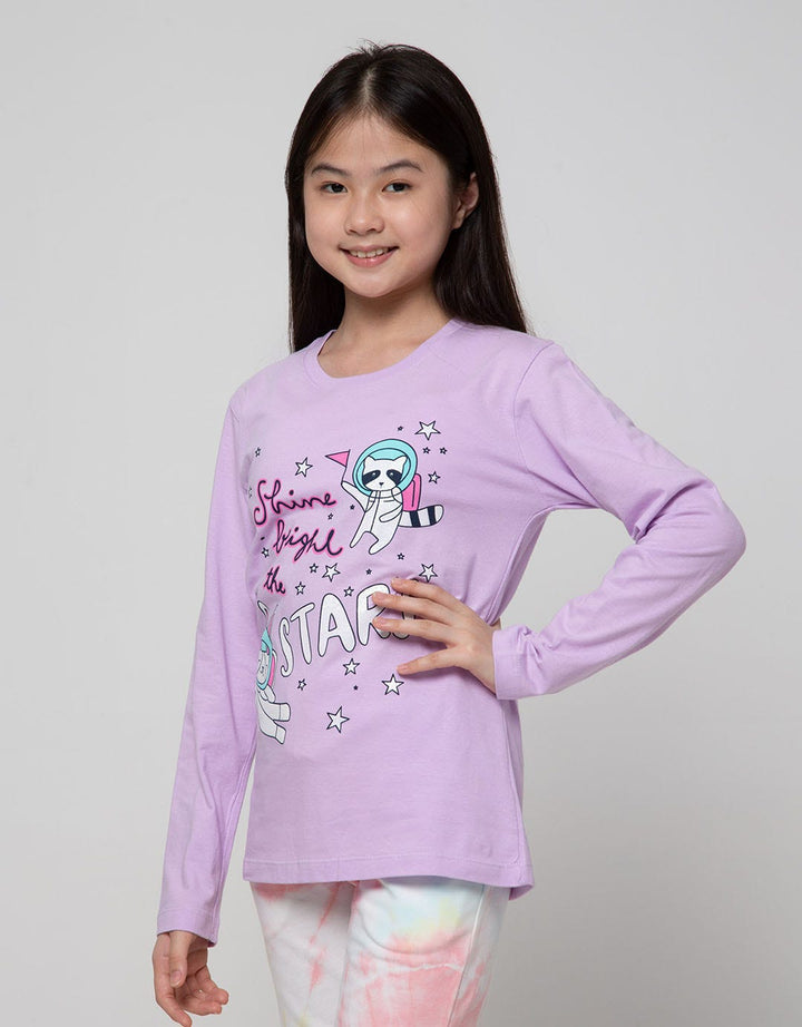 Aero Long Sleeve T-Shirt Basic Top Shine Bright