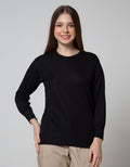 Connexion Long Sleeve T-Shirt Plain Textured