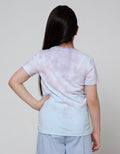 Aero Short Sleeve T-Shirt Top Knit Tie Dye Be