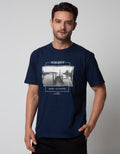 T Zone Short Sleeve T-Shirt Print Monochrome Remember