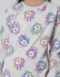 Aero Unicorn Print Sweater for Girls