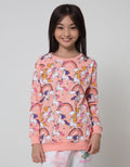 Aero Rainbow Unicorn Print Sweatshirt