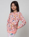 Aero Rainbow Unicorn Print Sweatshirt
