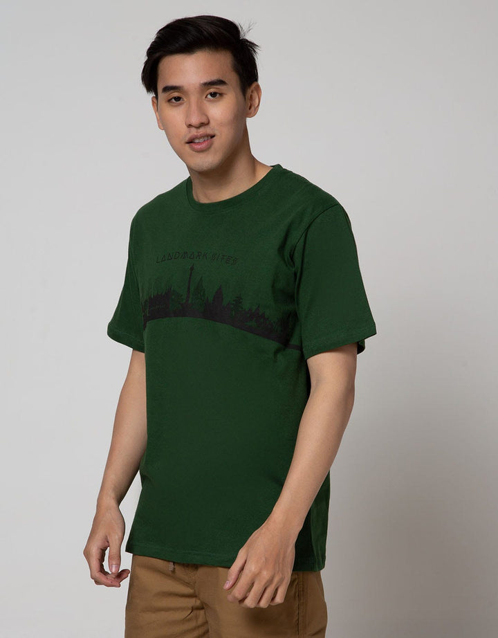 T Zone Short Sleeve T-Shirt Print - Indonesia Coll Culture