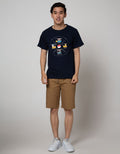 T Zone Short Sleeve T-Shirt Print - Indonesia Coll Culture