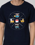 T Zone Short Sleeve T-Shirt Print - Indonesia Coll Culture