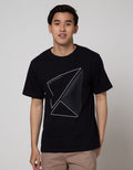 T Zone Short Sleeve T-Shirt Print Theme Geometric - Universal