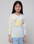 Aero Sweatshirt Tie Dye Smile Cat