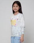 Aero Sweatshirt Tie Dye Smile Cat