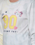 Aero Sweatshirt Tie Dye Smile Cat