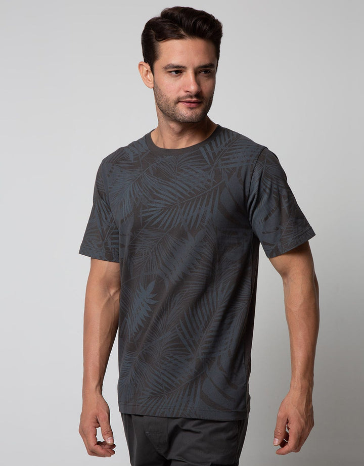 T Zone Short Sleeve T-Shirt Print Theme Captivating Nature