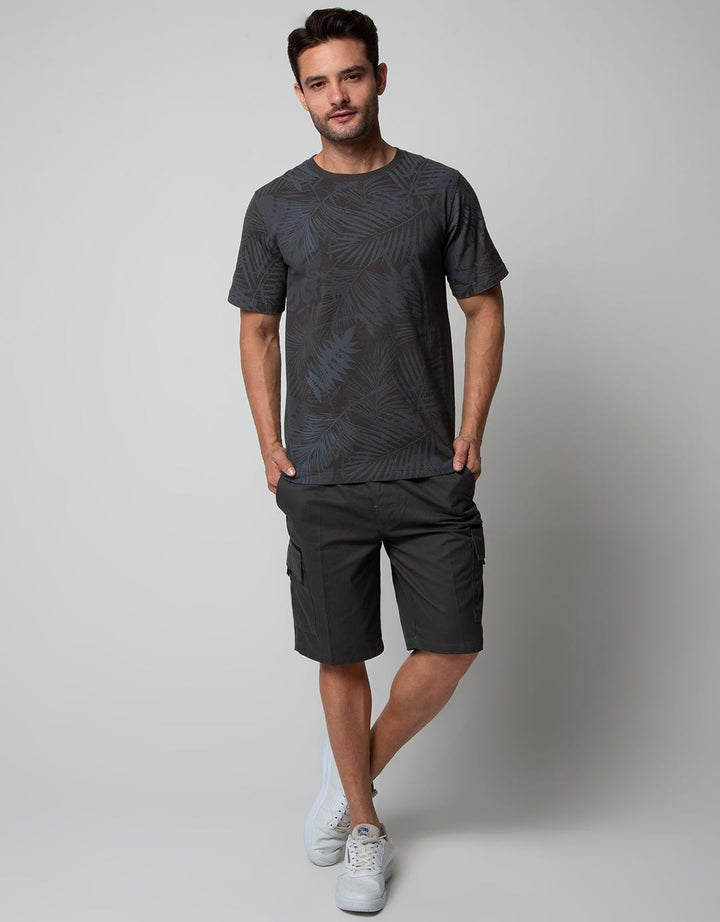 T Zone Short Sleeve T-Shirt Print Theme Captivating Nature
