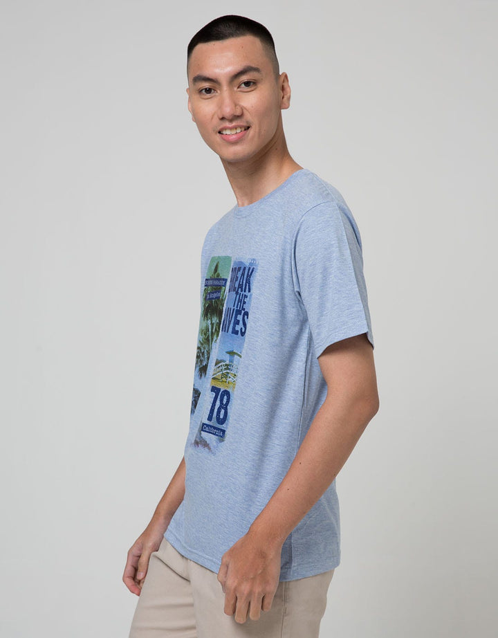 T Zone Short Sleeve T-Shirt Print Theme Captivating Nature - Break