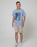 T Zone Short Sleeve T-Shirt Print Theme Captivating Nature - Break