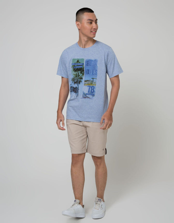 T Zone Short Sleeve T-Shirt Print Theme Captivating Nature - Break