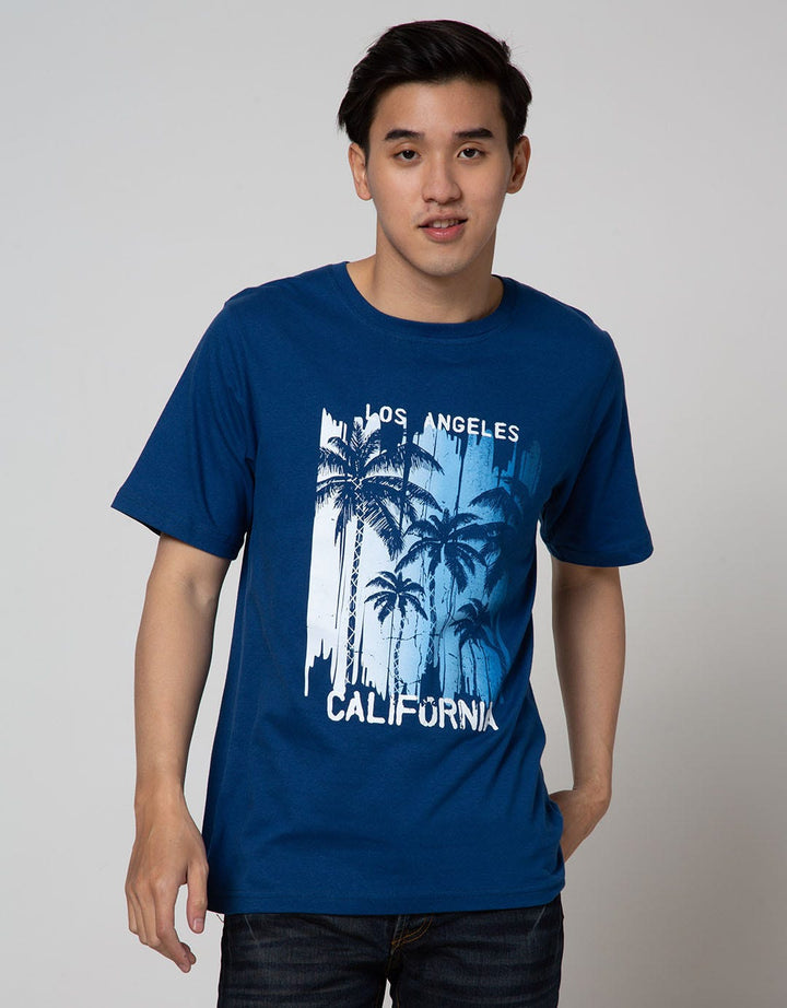 T Zone Short Sleeve T-Shirt Print Theme Captivating Nature La
