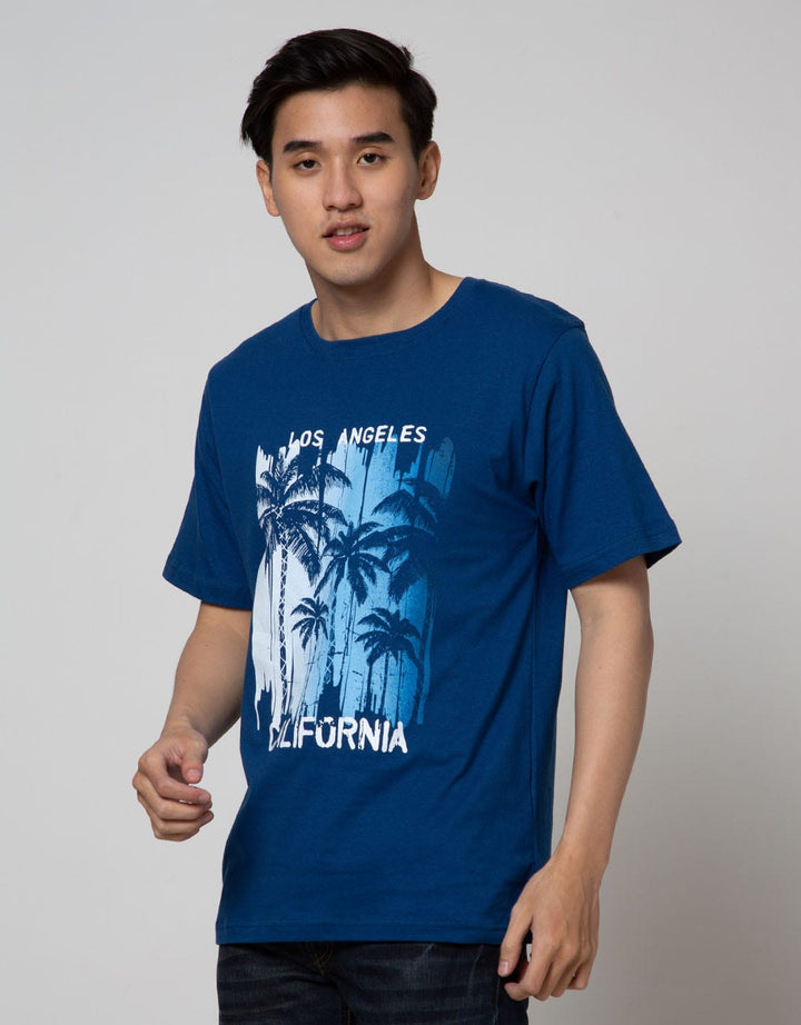 T Zone Short Sleeve T-Shirt Print Theme Captivating Nature La
