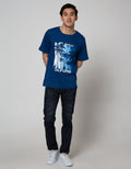 T Zone Short Sleeve T-Shirt Print Theme Captivating Nature La