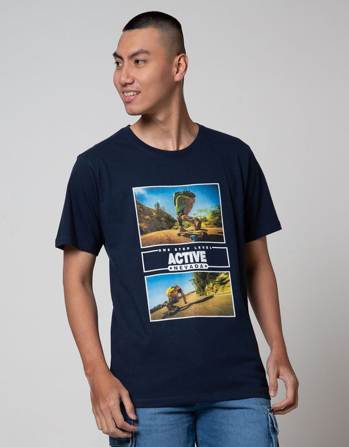 Nevada Short Sleeve T-Shirt Print Active