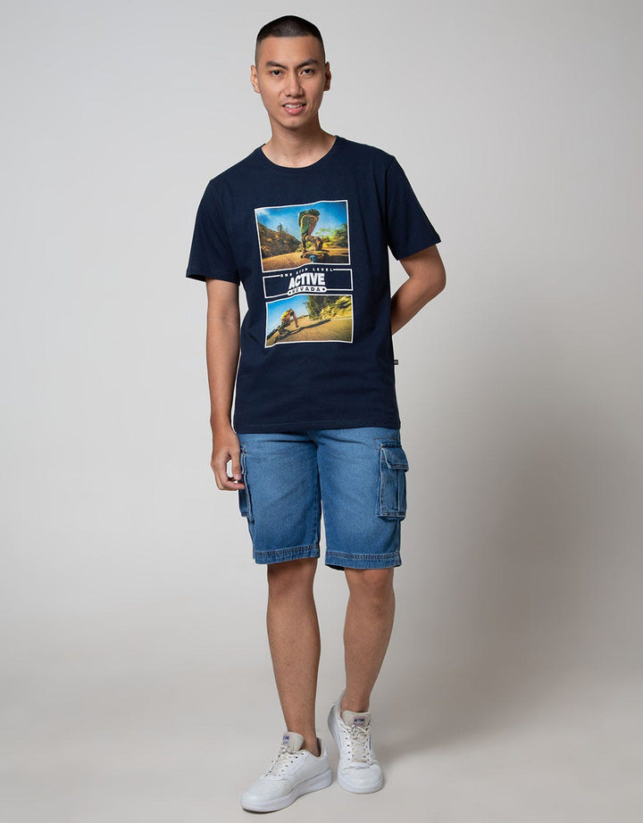 Nevada Short Sleeve T-Shirt Print Active