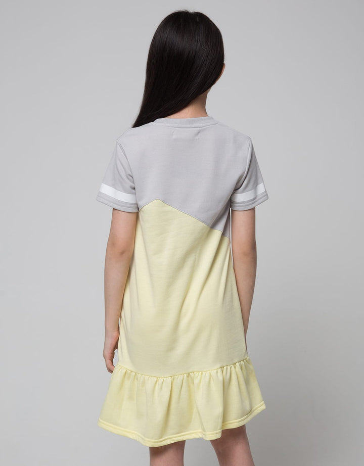 Aero Short Sleeve Dress Smile Cat