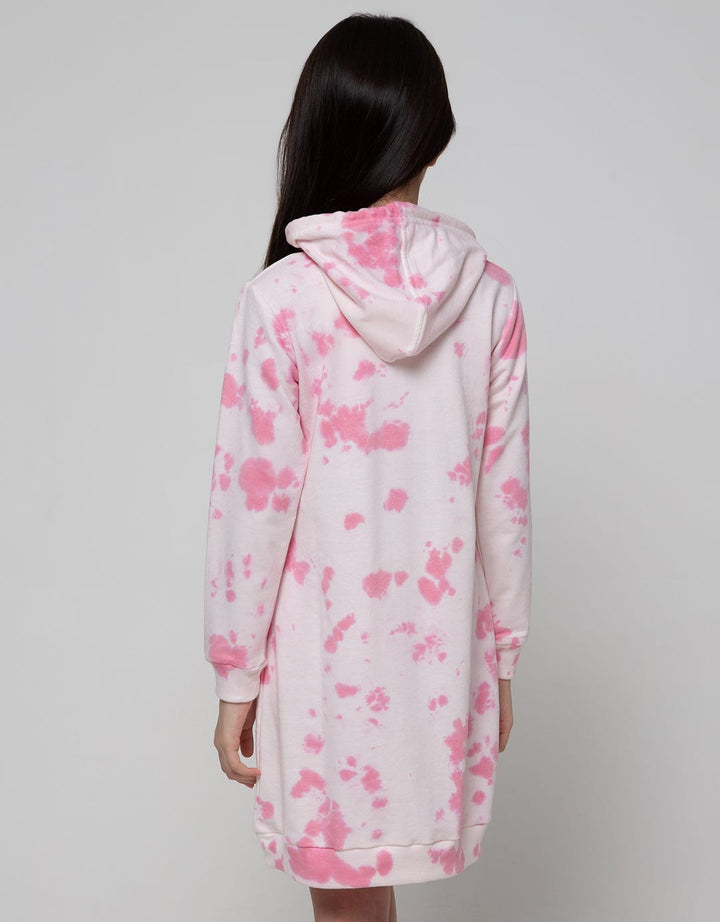 Aero Long Sleeve Dress Tie Dye Rabbit