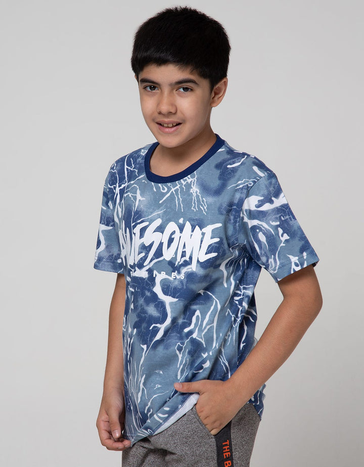 Nevada Short Sleeve T-Shirt Print Abstract Awesome