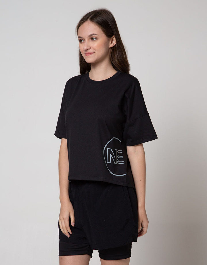 Nevada Sport Short Sleeve T-Shirt Boxy Top