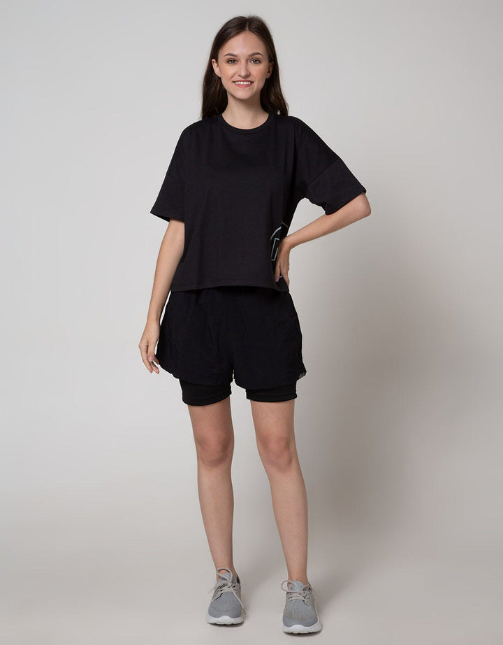 Nevada Sport Short Sleeve T-Shirt Boxy Top