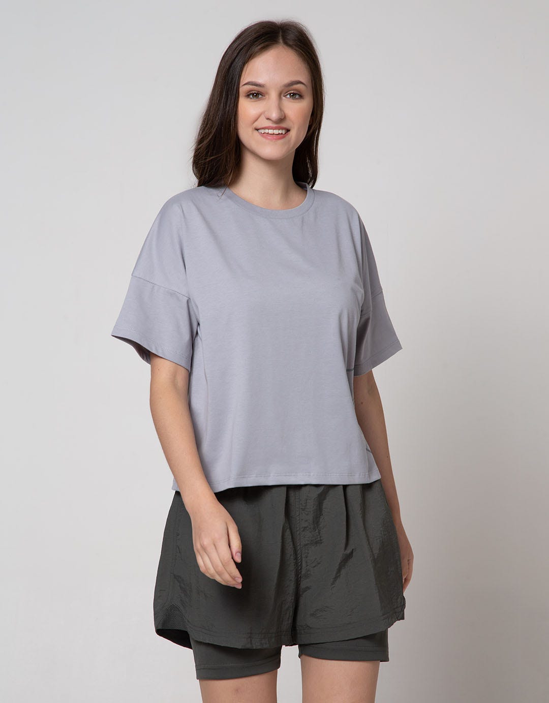 Nevada Sport Short Sleeve T-Shirt Boxy Top