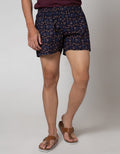 Cole Boxer Woven Abstrak Leaf Motif