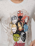 Marvel T-Shirt Avengers Team Texture