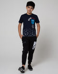 Marvel Jogger Knit Avengers Wording Cargo