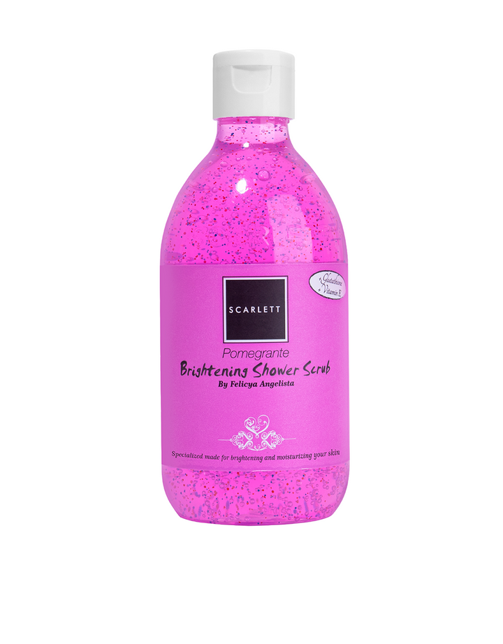 Scarlett Brightening Fragrance Body Shower Pomegrante 300 Ml