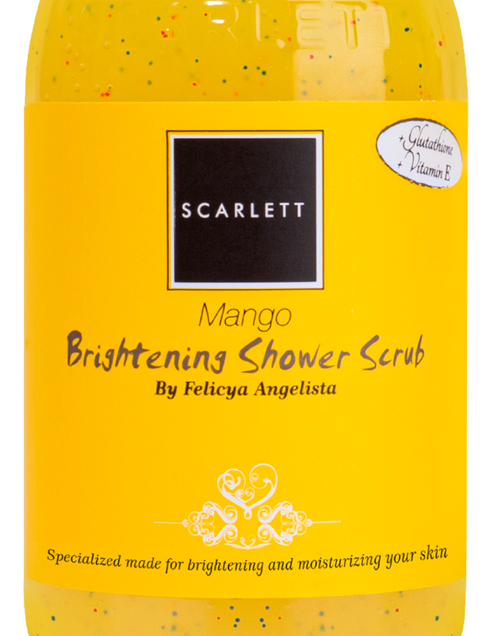 Scarlett Brightening Fragrance Body Shower Mango 300 Ml