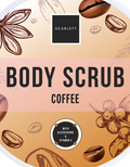 Scarlett Brightening Fragrance Body Scrub Coffee 250 gr