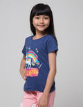 Little M Short Sleeve T-Shirt Unicorn Rainbow
