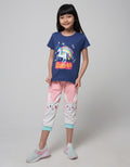 Little M Short Sleeve T-Shirt Unicorn Rainbow