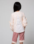Little M Long Sleeve  T-Shirt Bear Lengan Balon