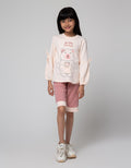 Little M Long Sleeve  T-Shirt Bear Lengan Balon