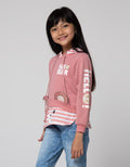 Little M Hoodie Salur Sweater Anak Perempuan