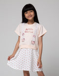 Little M Polka Bear Dress Anak Perempuan