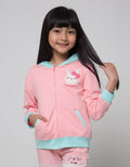 Little M Jacket Hoody Aplikasi Bunny Bordir Wortel