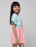 Little M Bunny Ruffle Midi Dress