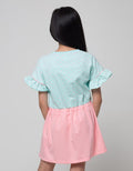Little M Bunny Ruffle Midi Dress